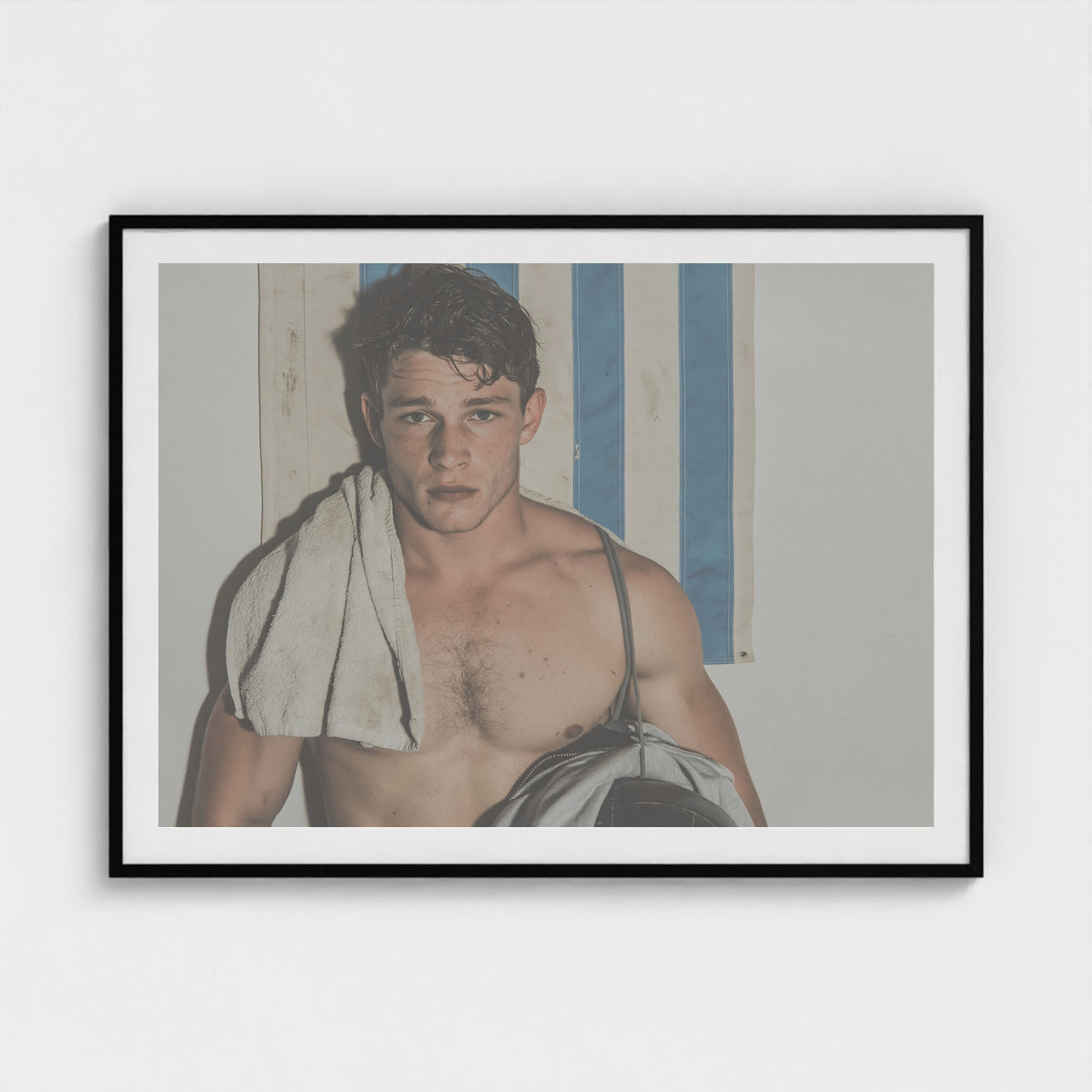After Practice 48x36 Black Landscape Box Frame