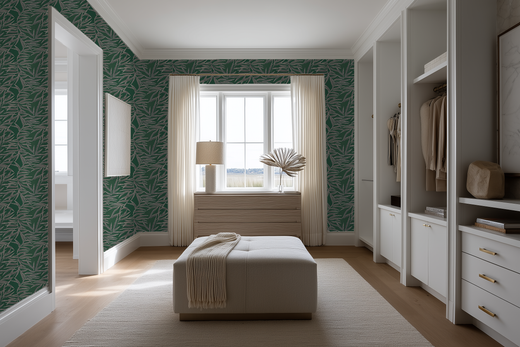 Alternate view of Bamboo Wallpaper — Verdant | Provenance & Patina