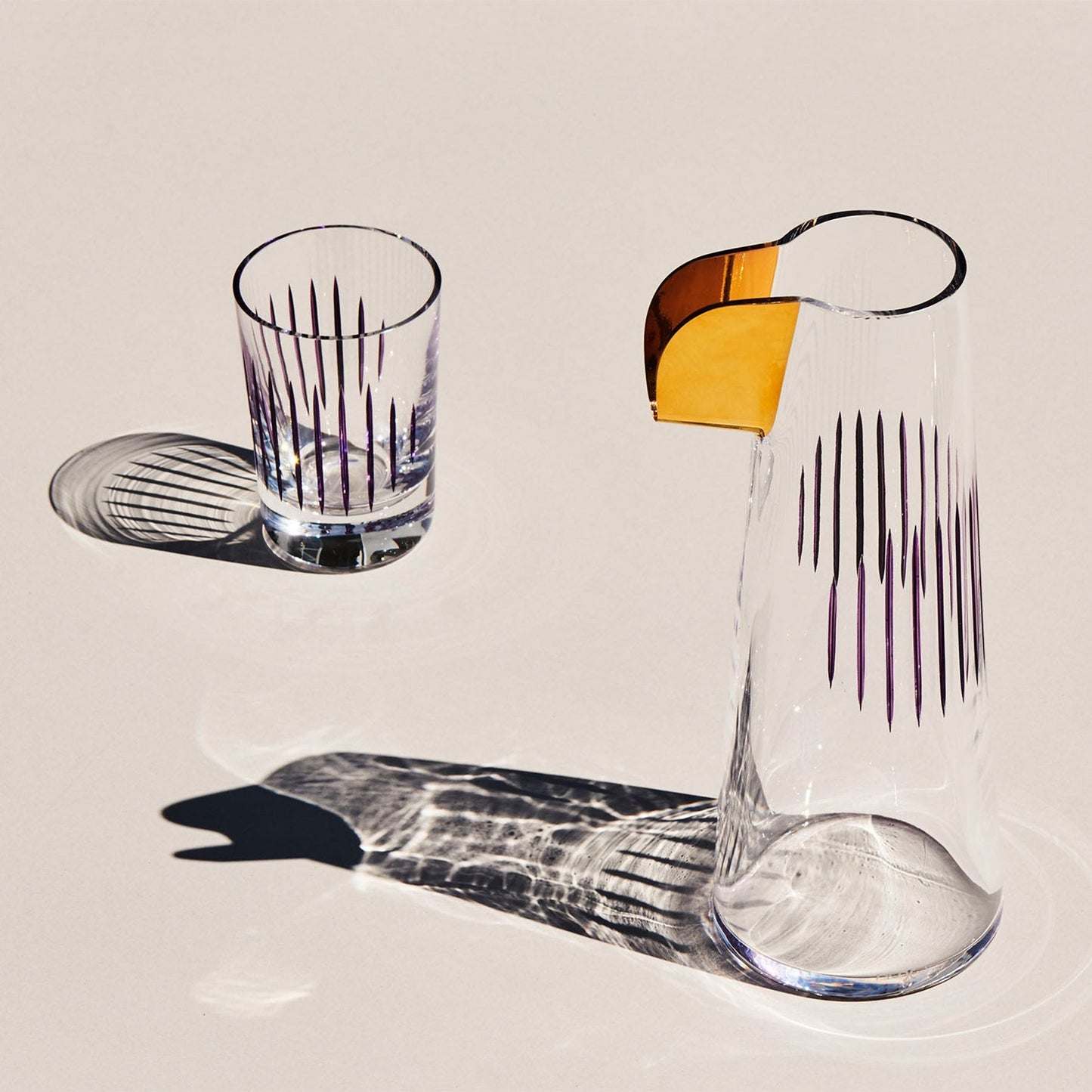 Alternate view of Parrot Set of 2 Water Glasses | Provenance & Patina