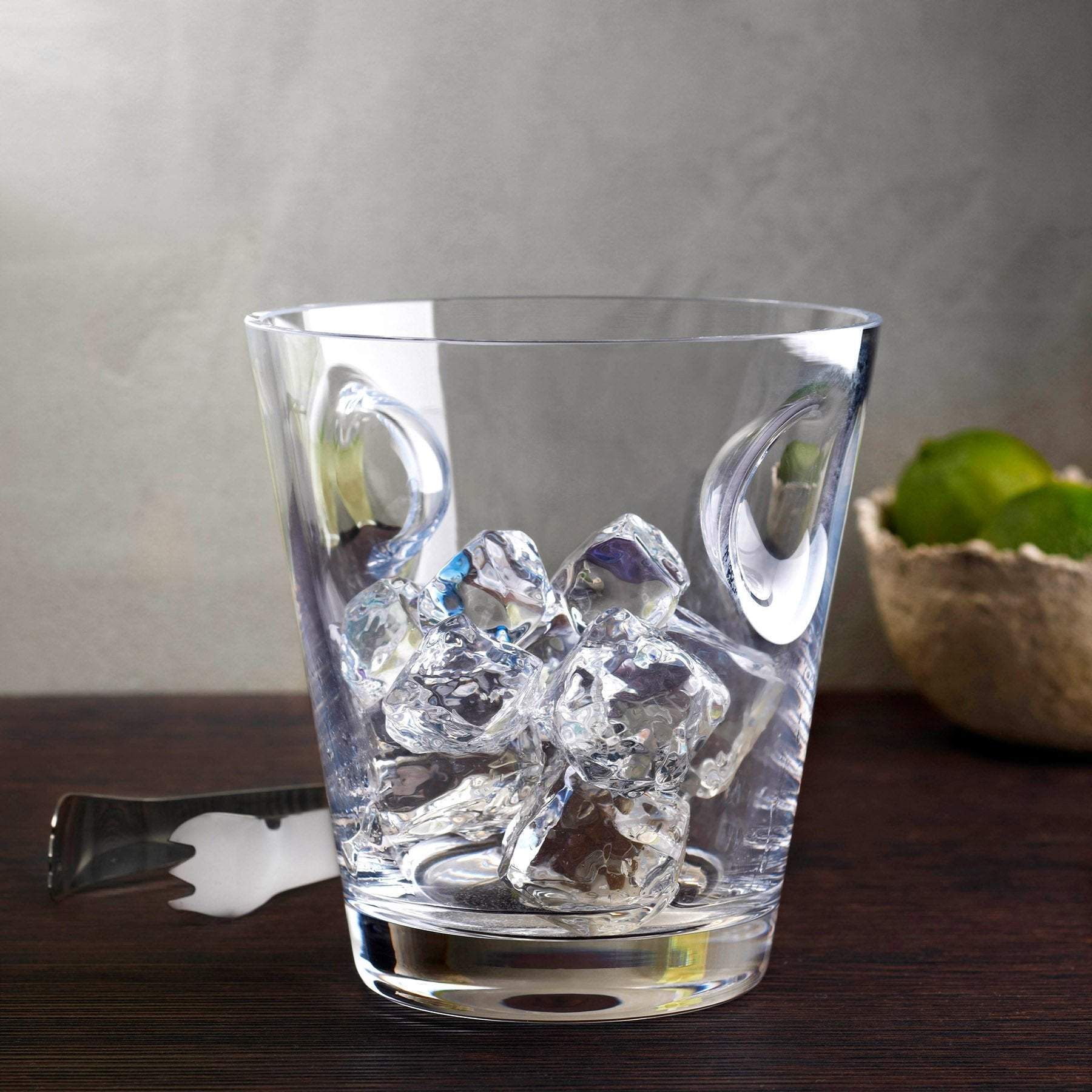 Lifestyle view of Glacier Ice Bucket Barware | Provenance & Patina