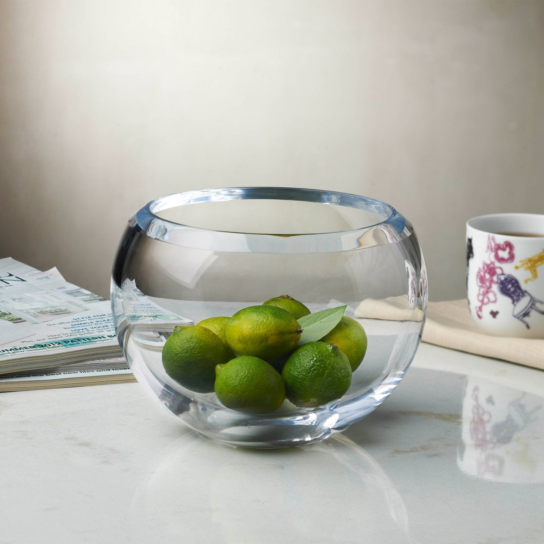 Lifestyle view of Lily Bowl Small Barware | Provenance & Patina