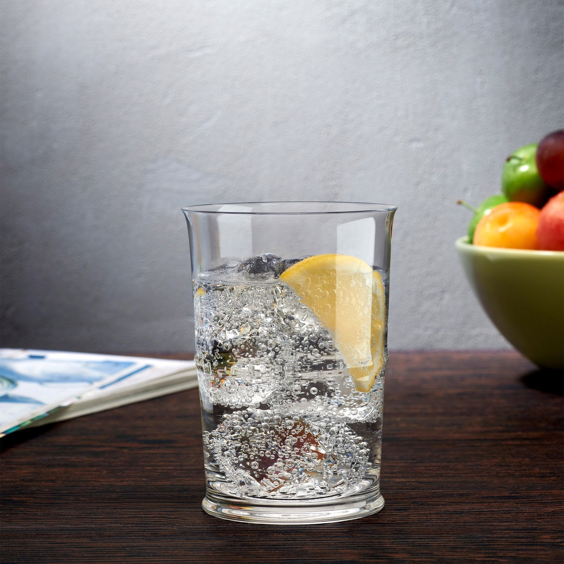 Lifestyle view of Jour Set of 2 Short Water Glasses | Provenance & Patina