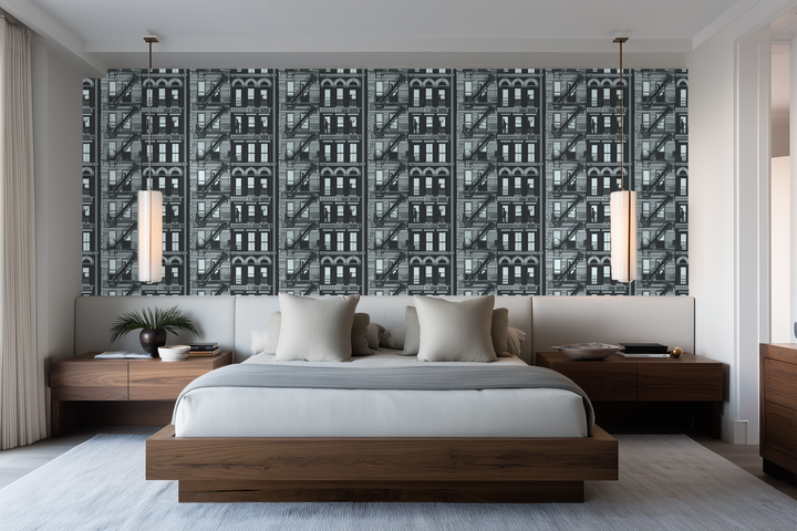 Close up detail of East Side Wallpaper | Provenance & Patina