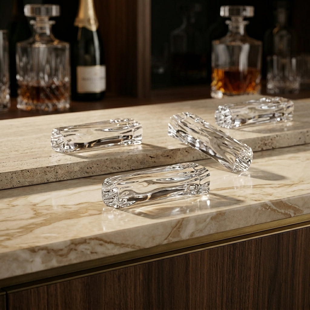 Eos Set of 4 Cutlery Rests Gemini marble editorial product cover