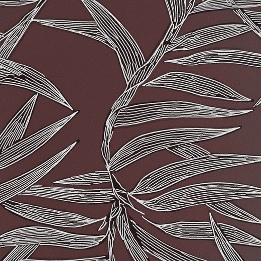 Alternate view of Bamboo Wallpaper — Earthy | Provenance & Patina