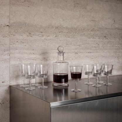 Lifestyle view of Paris Whiskey bottle Barware | Provenance & Patina