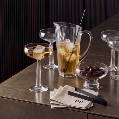 Alternate view of Big Top Set of 2 Coupe Glasses | Provenance & Patina
