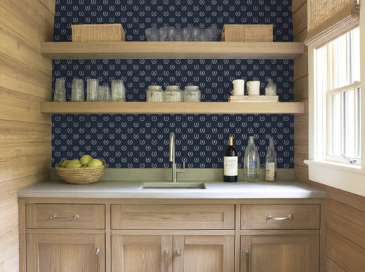 Alternate view of Sailing Crest Wallpaper | Provenance & Patina