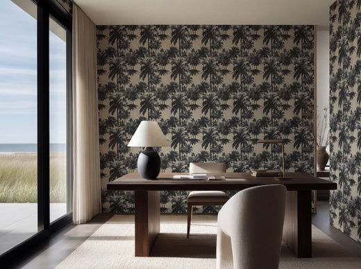 Alternate view of Palm Trees St Croix Wallpaper | Provenance & Patina