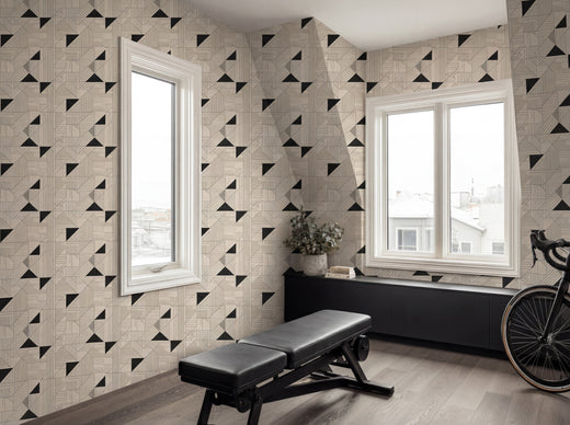 Alternate view of Atelier Geometry Wallpaper | Provenance & Patina