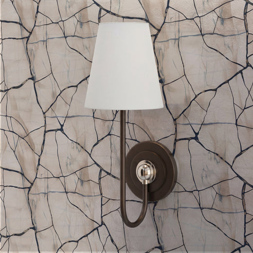 Alternate view of Crackled Porcelain Medium Repeat Wallpaper | Provenance & Patina