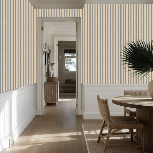 Nautical Stripes Blue — Mockup 12