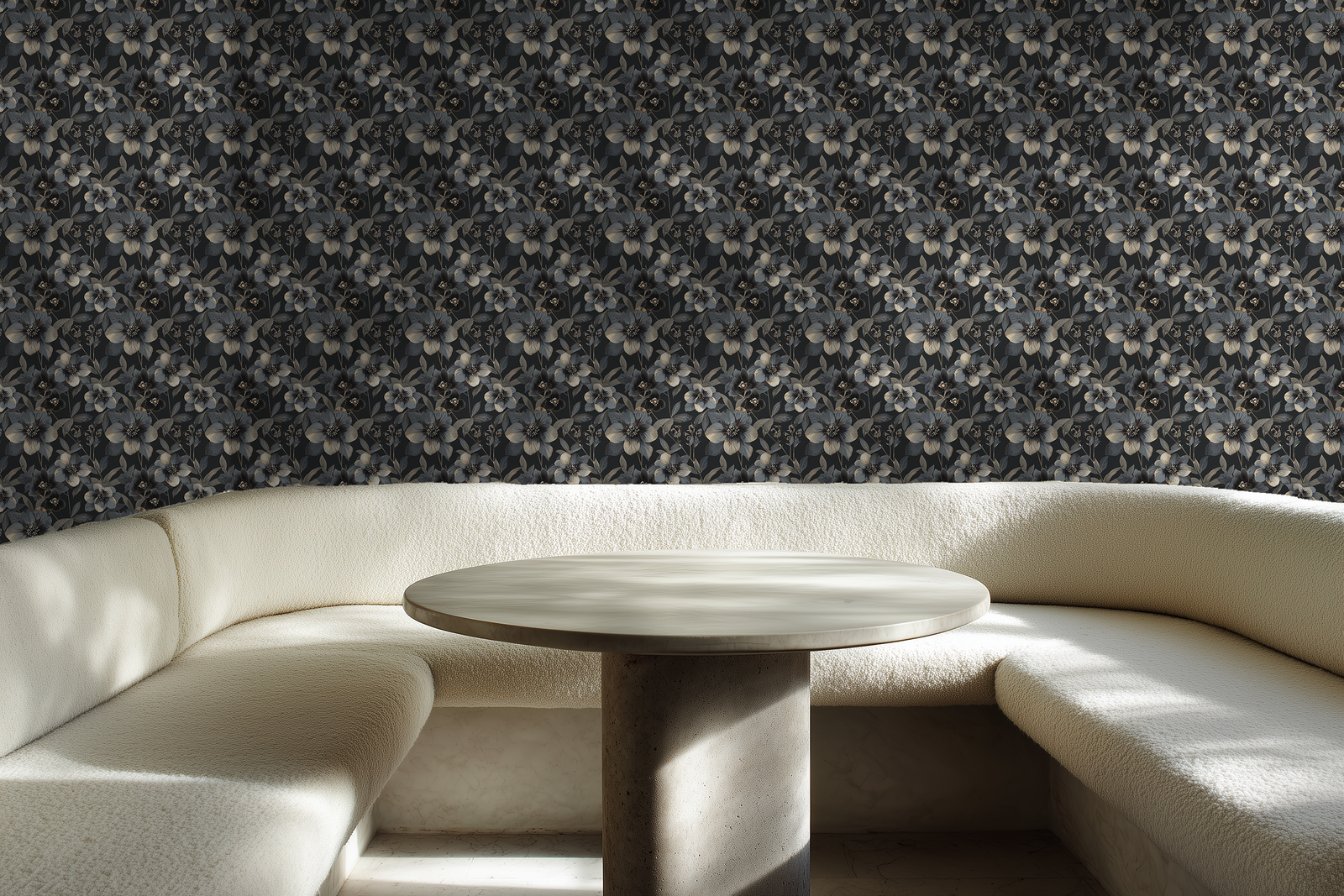Alternate view of Nocturne Blossoms Wallpaper | Provenance & Patina