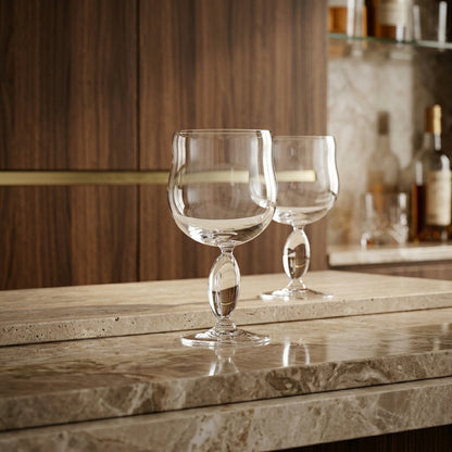 OMNIA Dripping Drops Set of 2 Glasses No.6 Gemini marble editorial product cover