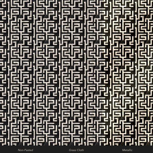 Alternate view of Greek Key Wallpaper | Provenance & Patina