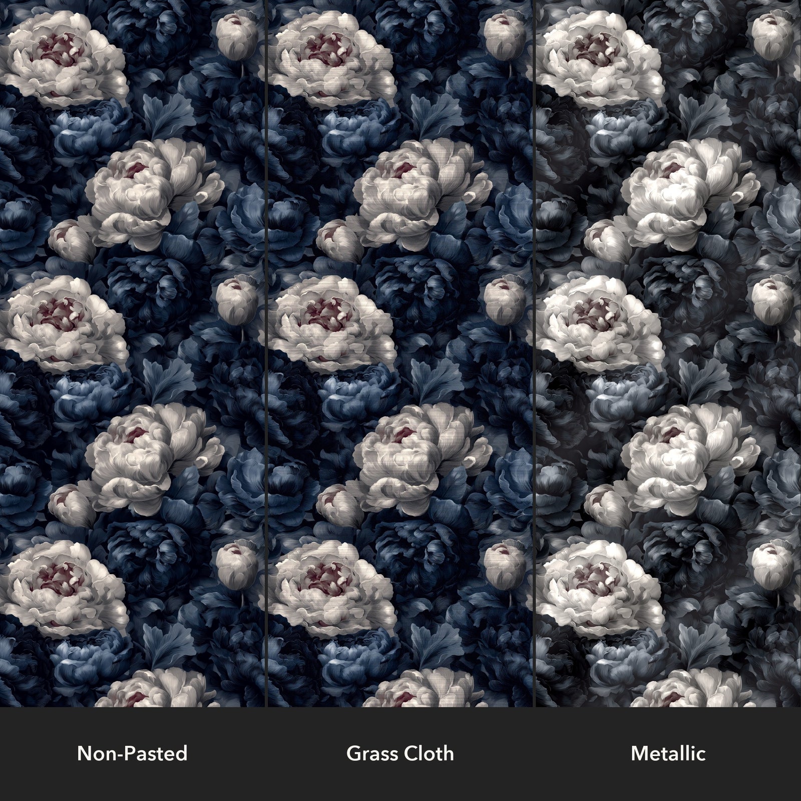 Indigo Bloom Ballad — Paper Types Comparison