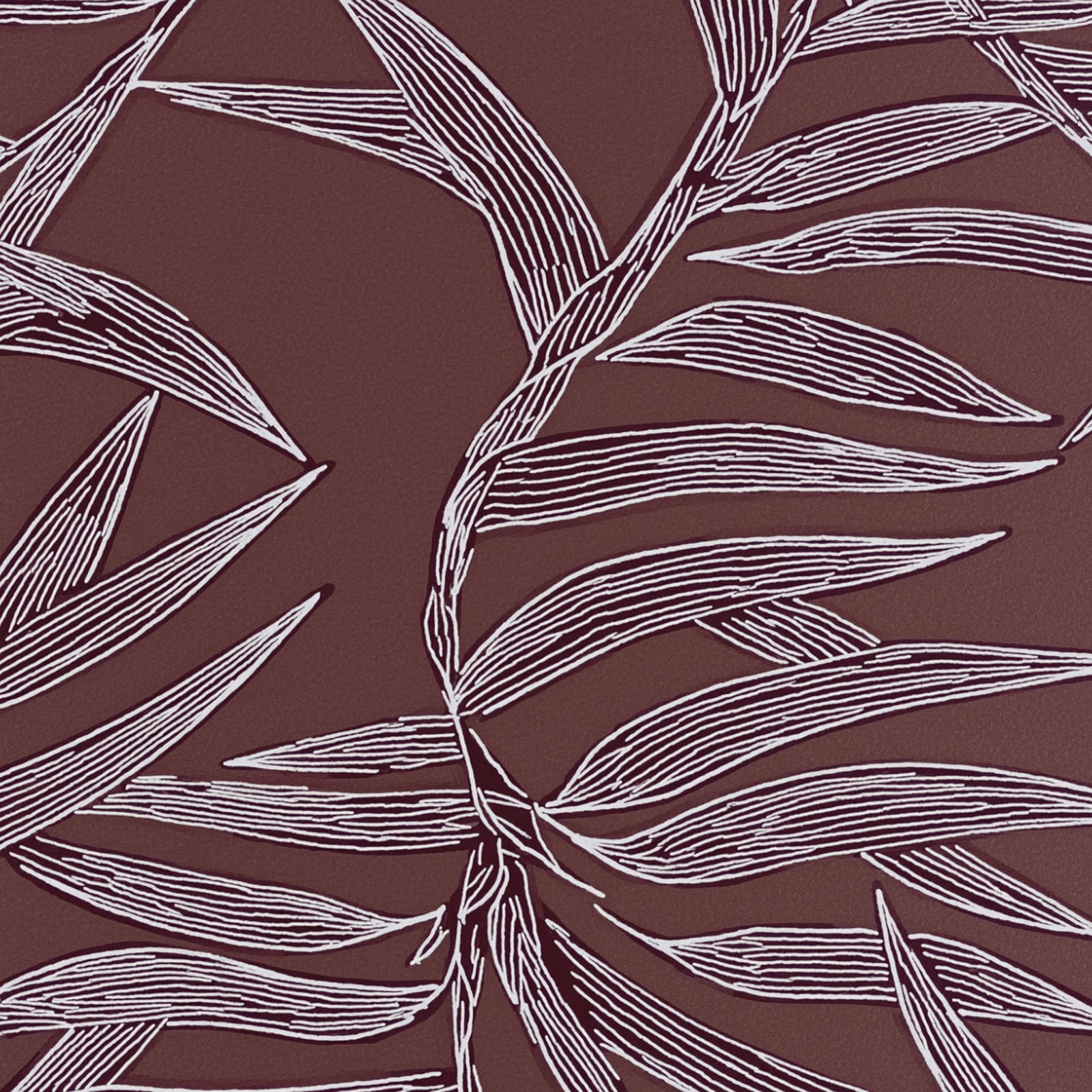 Alternate view of Bamboo Wallpaper — Earthy | Provenance & Patina