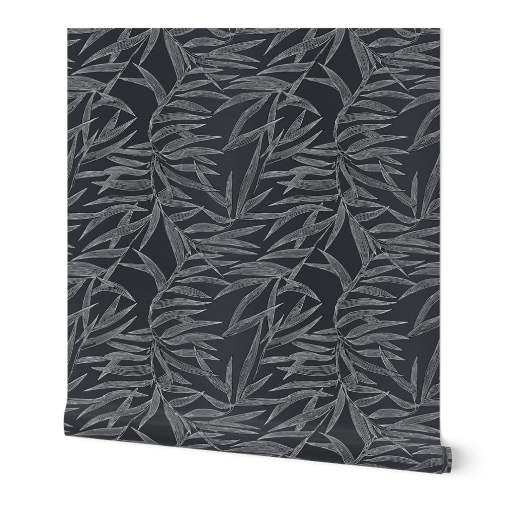 Alternate view of Bamboo Wallpaper — Mineral | Provenance & Patina