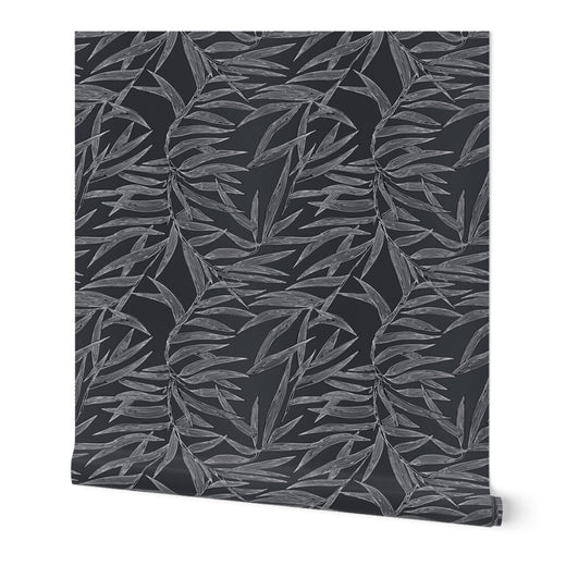 Alternate view of Bamboo Wallpaper — Mineral | Provenance & Patina
