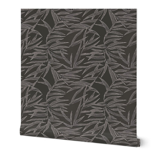 Alternate view of Bamboo Wallpaper — Mineral | Provenance & Patina