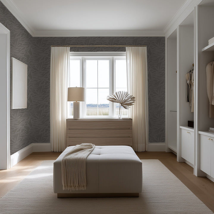 Close up detail of Bamboo Wallpaper — Mineral | Provenance & Patina