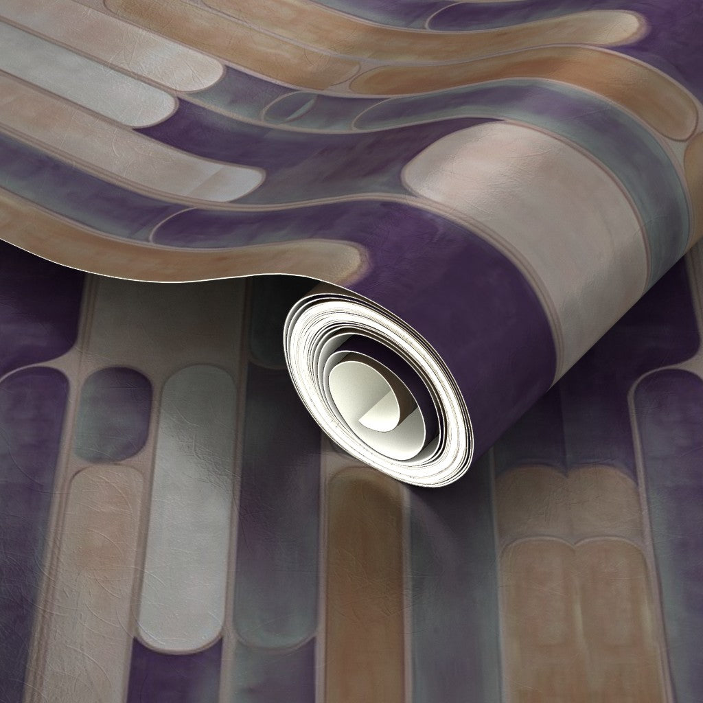 PP wallpaper type roll | tempo-wallpaper | Purple | Metallic