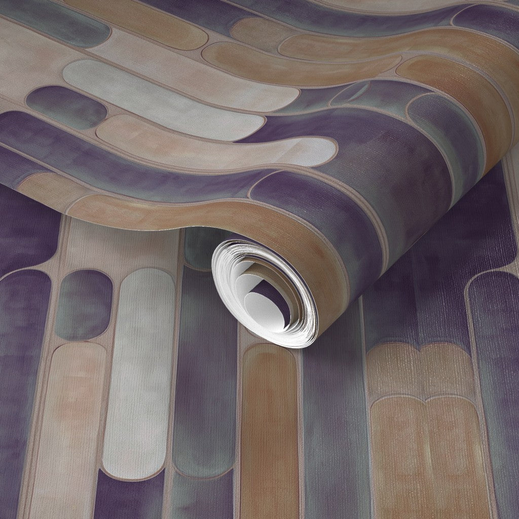 PP wallpaper type roll | tempo-wallpaper | Purple | Non-Pasted