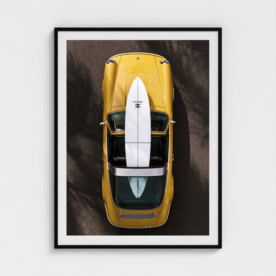 Yellow Porsche