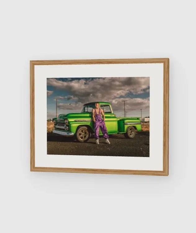 Apache Sky framed artwork preview