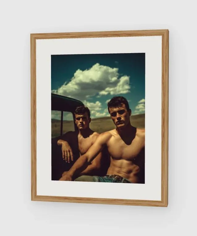 Pickup Bed framed artwork preview