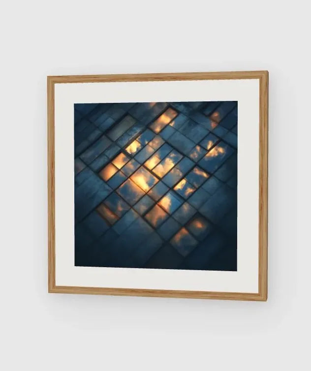 City Windows framed artwork preview
