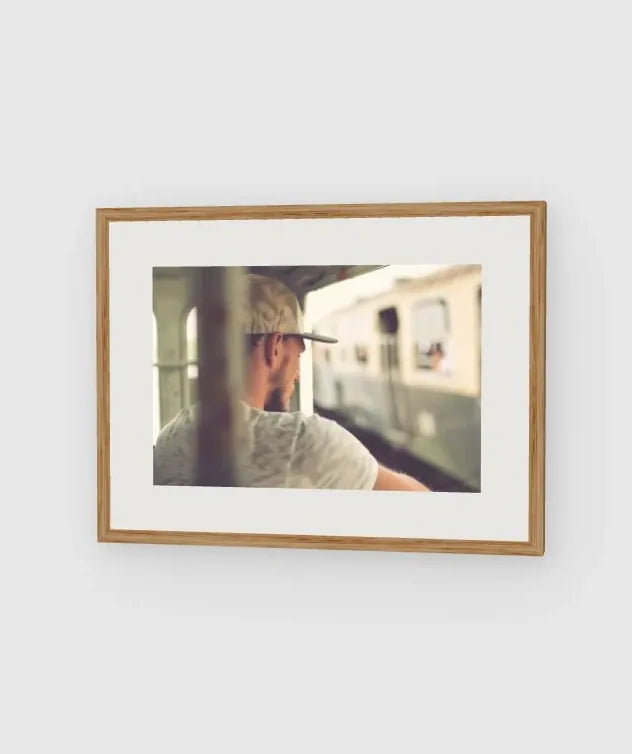Commuter framed artwork preview