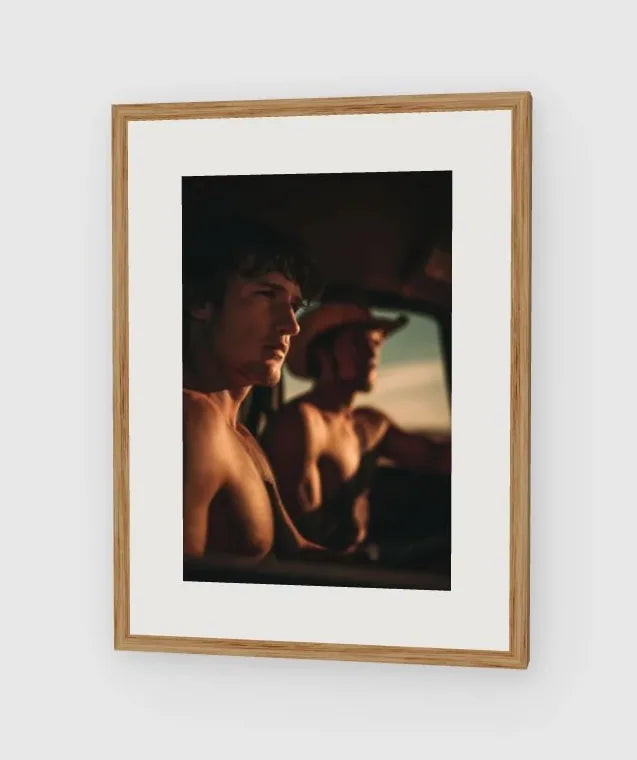 Golden Hour framed artwork preview