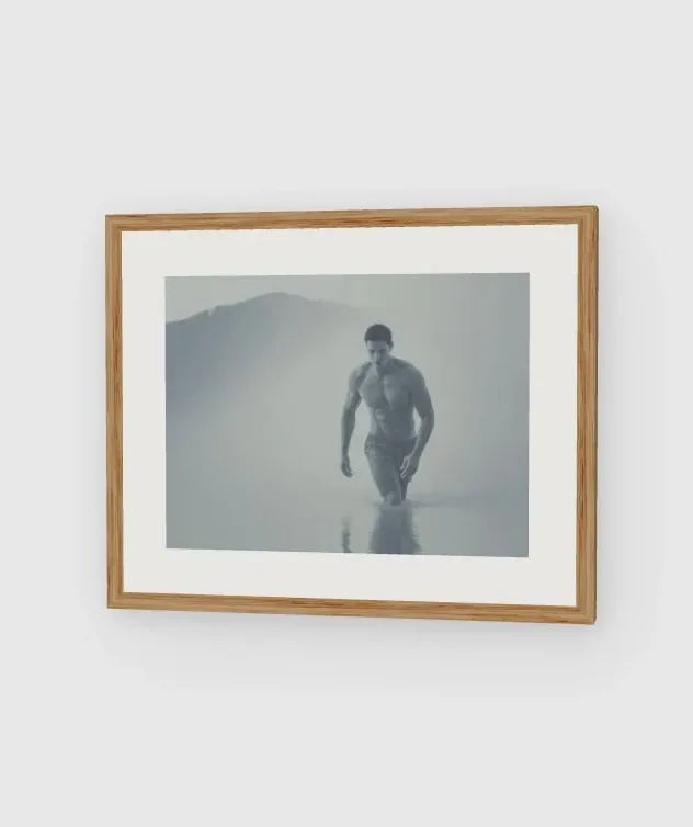 Low Tide framed artwork preview