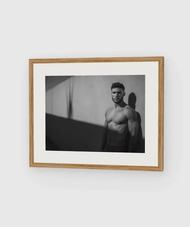 Study in Strength framed artwork preview