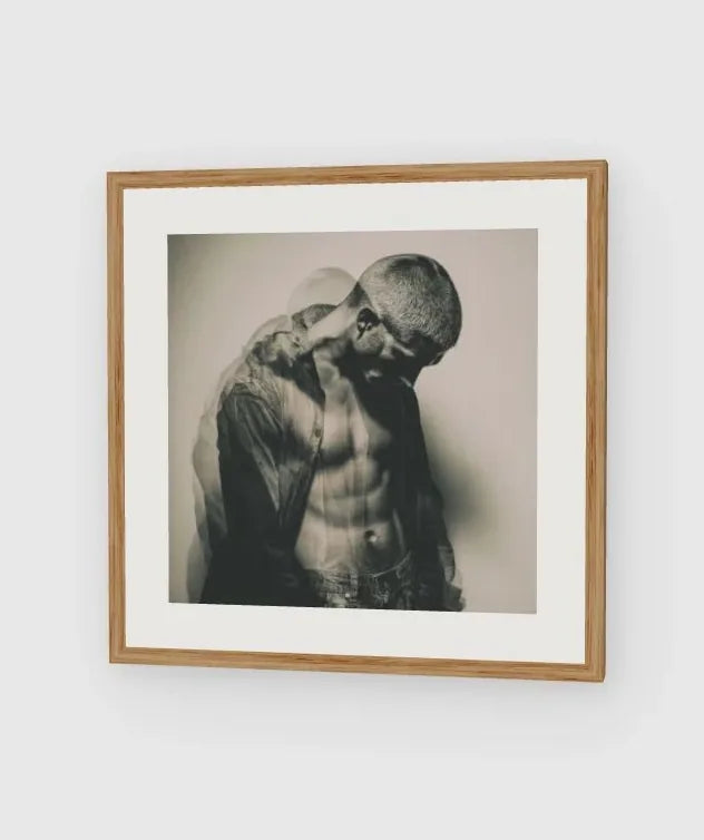 Echoes of a Figure framed artwork preview