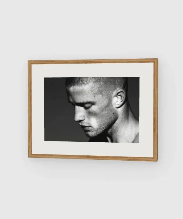 Slow Burn framed artwork preview