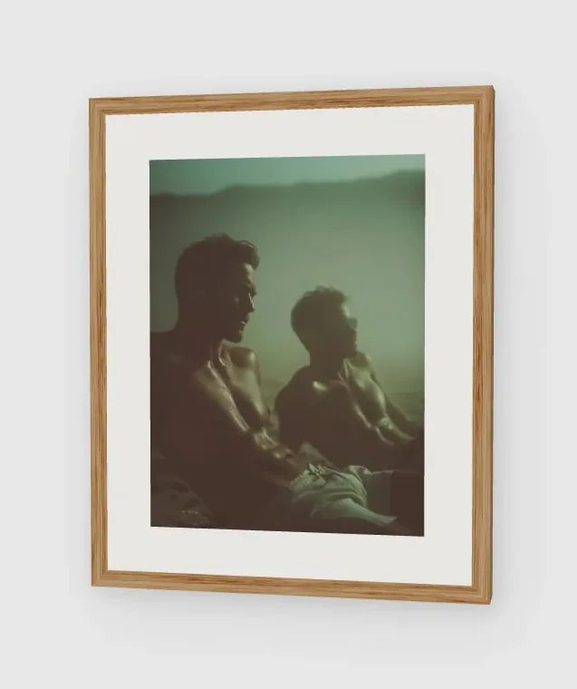 Fire Island Vintage - No. 5 framed artwork preview