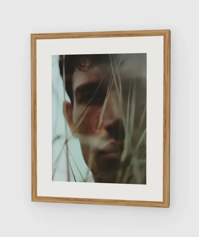 Wild Grass framed artwork preview