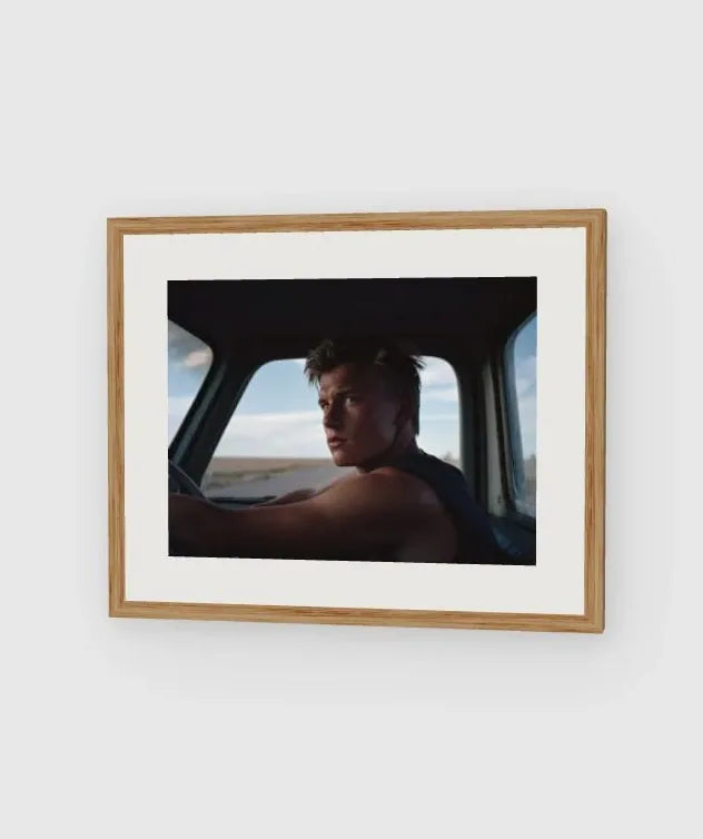 Idle Moment framed artwork preview