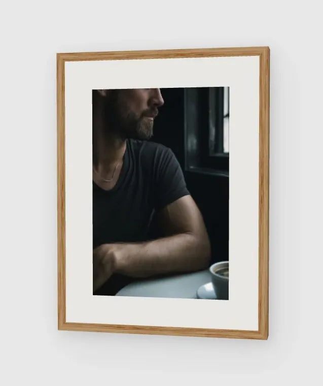 Morning Joe framed artwork preview