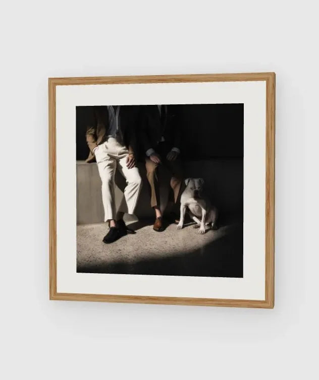 Side by Side - No. 2 framed artwork preview