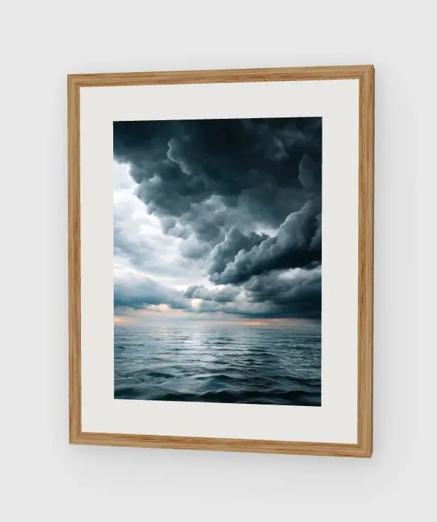 Fire Island Storm framed artwork preview