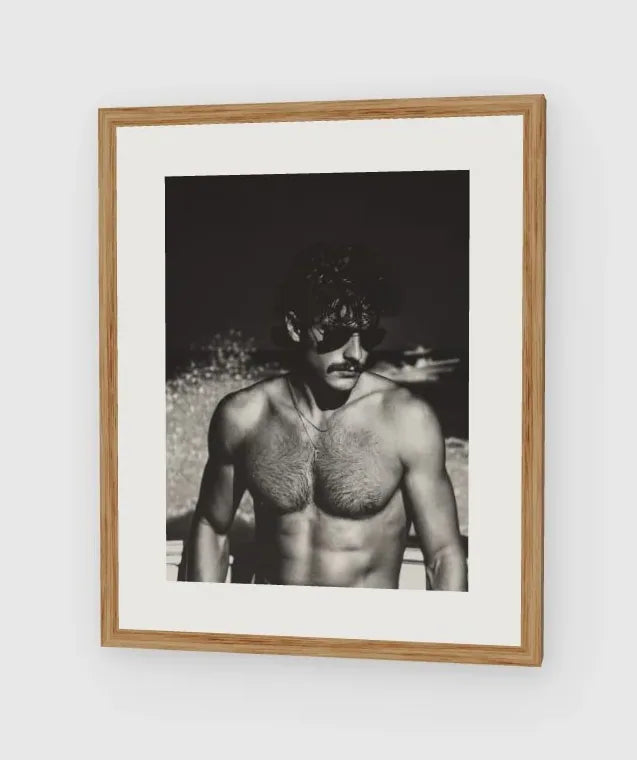 Fire Island Vintage - No. 7 framed artwork preview