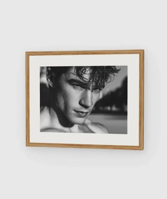 Power Lunch framed artwork preview