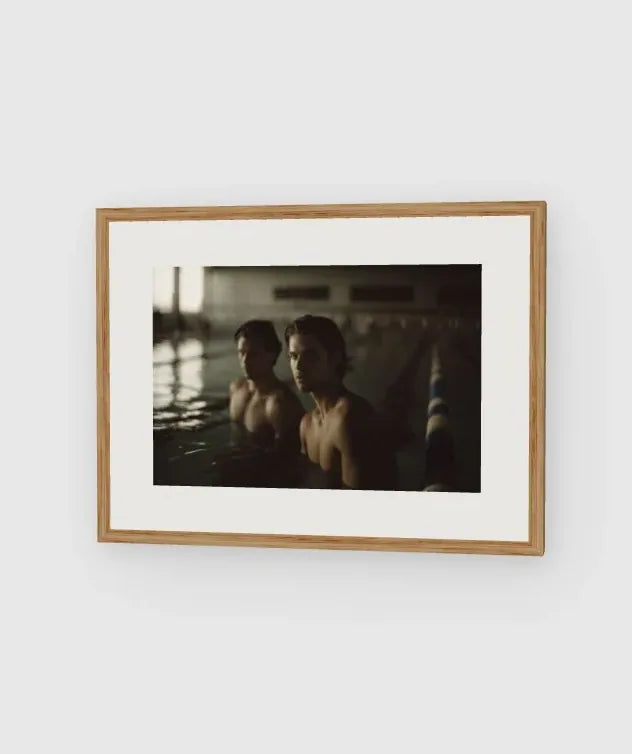 Swimmer's Heat - No. 2 framed artwork preview