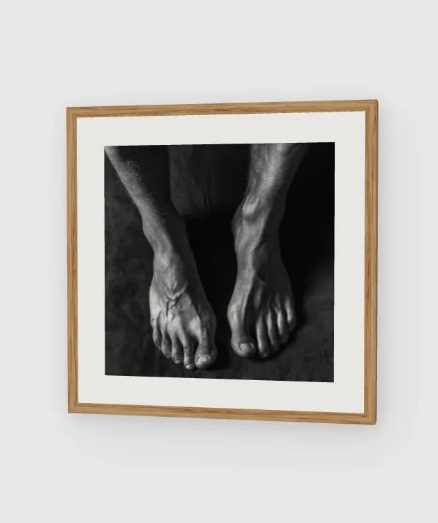Underfoot framed artwork preview