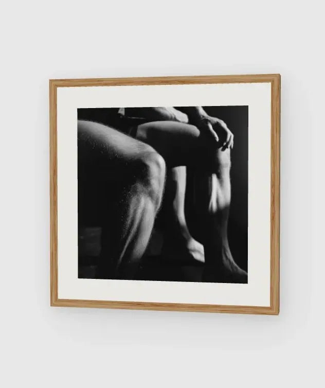 Entwined Legs framed artwork preview