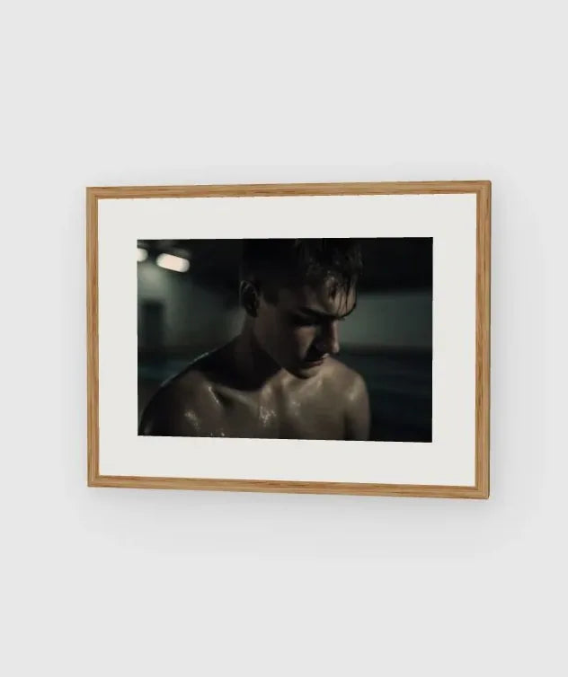 Swimmer's Heat - No. 1 framed artwork preview