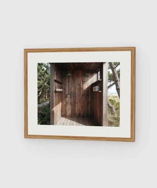 Pines Outdoor Shower1 framed artwork preview